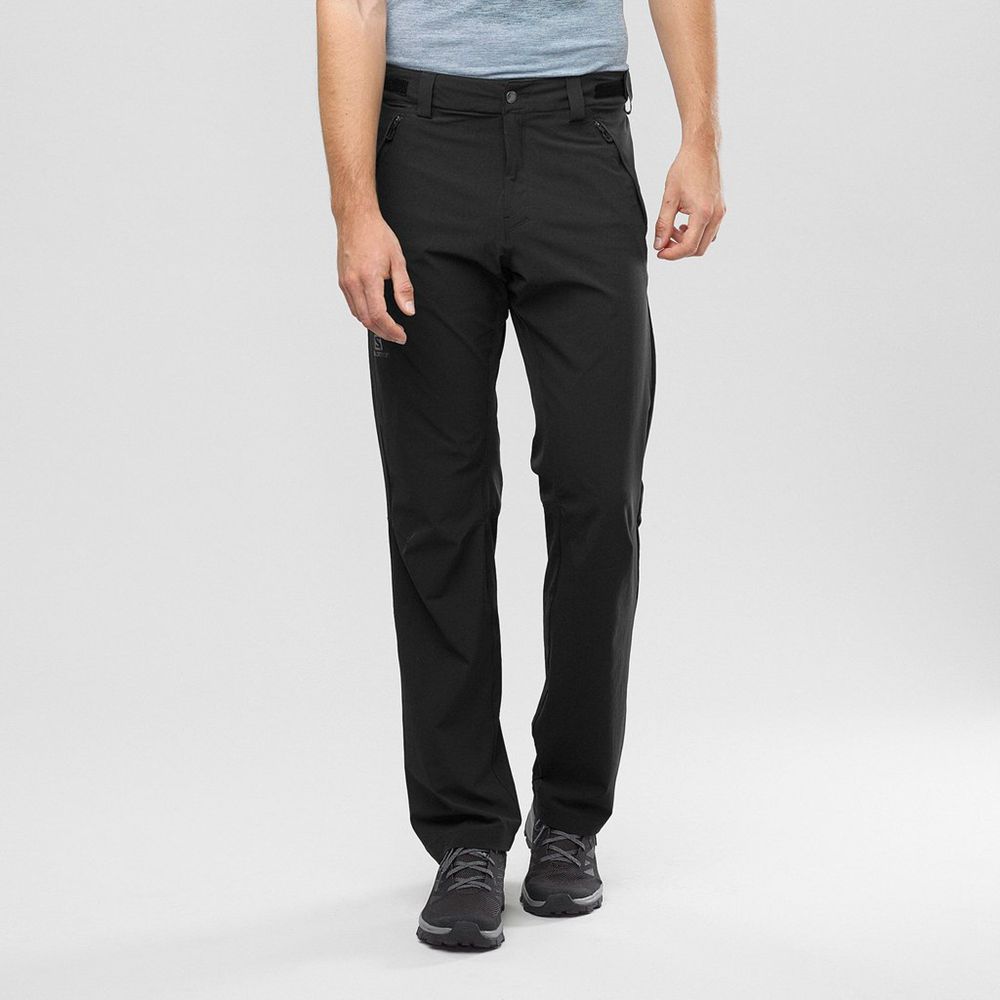 Pantalones Salomon Hombre Negras - Salomon Argentina WAYFARER STRAIGHT ,876319-YHR